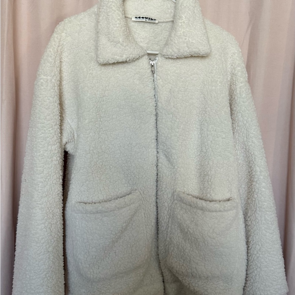 White Teddy Jacket